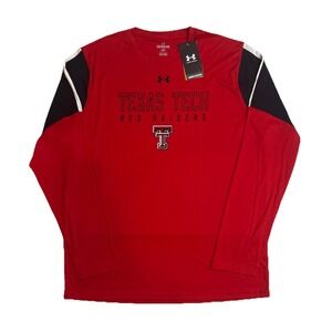 Under Armour Texas Tech Red Raiders Gameday Collection Long Sleeve Men 2XL Loose